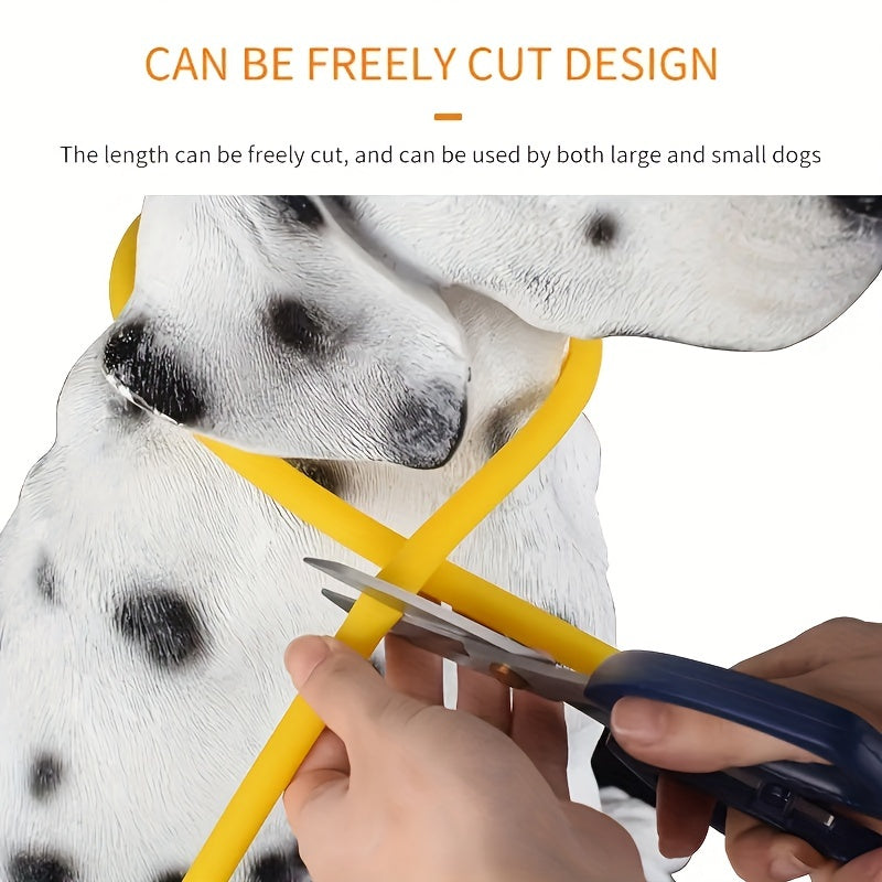 Rechargeable LED Dog Collar with 3 Modes - USB Charging, Adjustable Brightness, Durable PVC Material, Comfort Fit for Nighttime Walks, Safety & Visibility, Dog Collar Rechargeable, Pet Safety Gear, Sleek Pet Accessory, Comfor