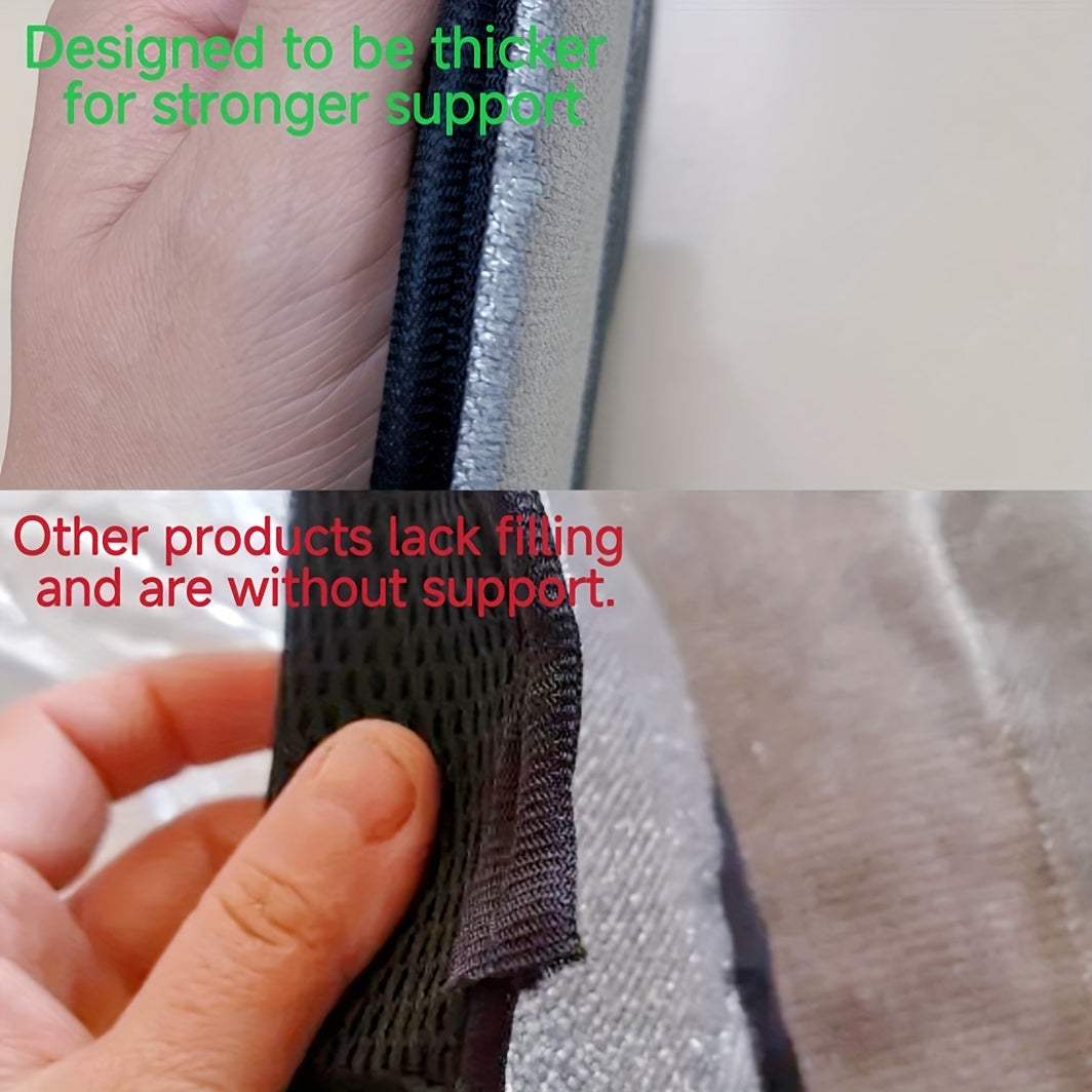 2pcs Large Size Upgraded Pet Static Hair Removal Gloves with Dual-Sided Brush, Measuring 21Cm X 16.5Cm, a Hairbrush That Effectively Removes Pet Hair, Essential Tools for Cats And Dogs | Stylish Pet Additions | Durable Pet Gr